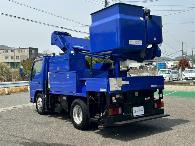 いすゞ エルフ 小型 高所作業車 BKG-NKR85AN(98066) 6枚目