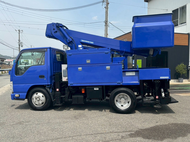 いすゞ エルフ 小型 高所作業車 BKG-NKR85AN(98066) 8枚目