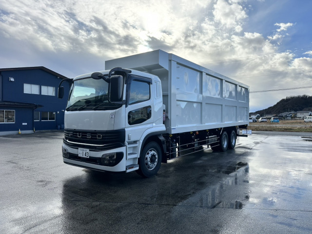 Mitsubishi Fuso super_great Large Soil dump 2PG-FV80HZ(98091) 1枚目