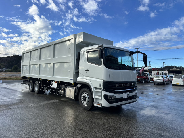 Mitsubishi Fuso super_great Large Soil dump 2PG-FV80HZ(98091) 2枚目