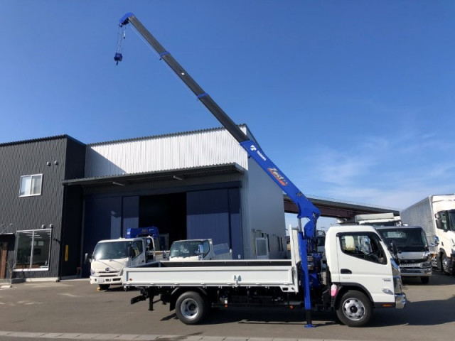 三菱ふそう キャンター 小型 平ボディ（クレーン付） 2PG-FEB80(98092) 8枚目