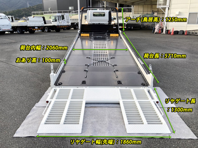 日野 デュトロ 小型 キャリアカー 2KG-XZU722M(98101) 3枚目