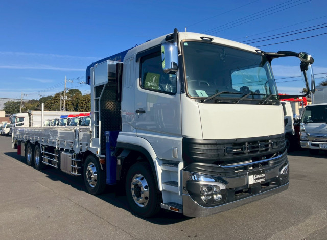 三菱ふそう スーパーグレート 大型 平ボディ（クレーン付） 2PG-FS84VZ(98112) 4枚目