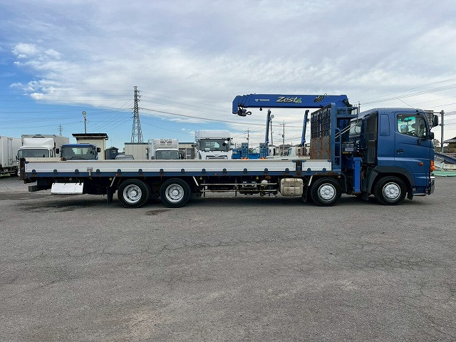 日野 プロフィア 大型 平ボディ（クレーン付） QPG-FW1EXEG(98142) 6枚目