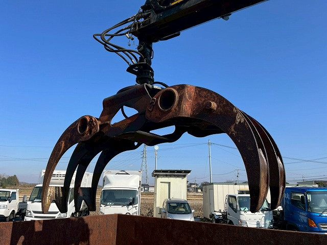 三菱ふそう ファイター 中型 平ボディ（クレーン付） PDG-FK61F(98150) 12枚目