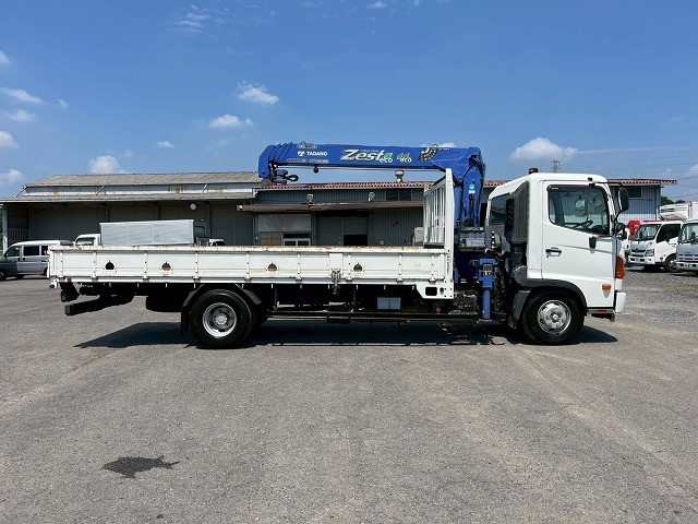 日野 レンジャー 中型 平ボディ（クレーン付） TKG-FC9JKAP(98194) 5枚目