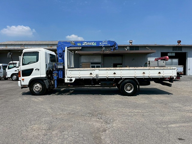 日野 レンジャー 中型 平ボディ（クレーン付） TKG-FC9JKAP(98194) 9枚目