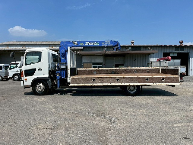 日野 レンジャー 中型 平ボディ（クレーン付） TKG-FC9JKAP(98194) 10枚目