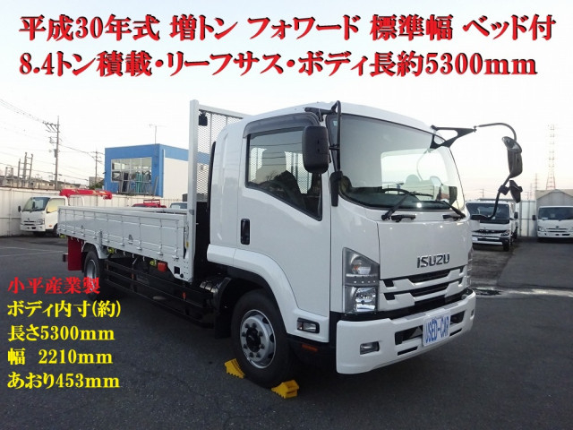 いすゞ フォワード 増トン 平ボディ 2RG-FTR90U2(98204) 5枚目