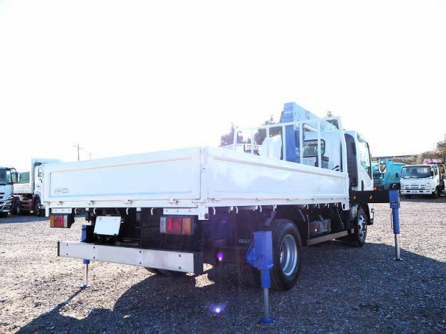 いすゞ エルフ 小型 平ボディ（クレーン付） SKG-NPR85YN(98266) 5枚目