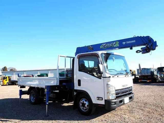 いすゞ エルフ 小型 平ボディ（クレーン付） SKG-NPR85YN(98266) 7枚目