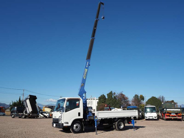 いすゞ エルフ 小型 平ボディ（クレーン付） SKG-NPR85YN(98266) 16枚目