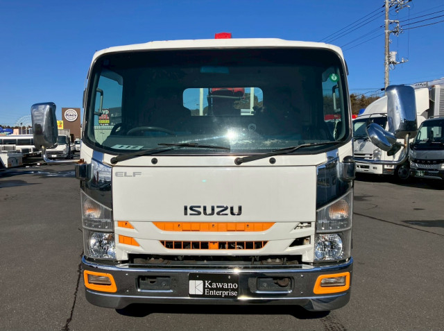 Isuzu elf Small Crane equipped trucks SKG-NPR85YN(98268) 3枚目