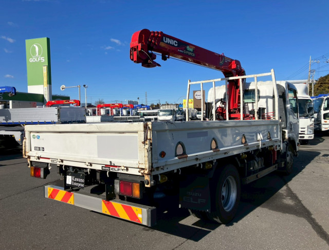 Isuzu elf Small Crane equipped trucks SKG-NPR85YN(98268) 8枚目