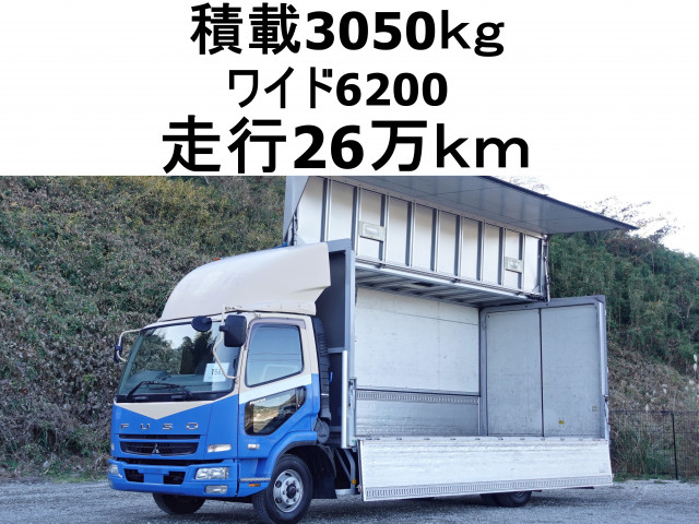三菱ふそう ファイター 中型 ウィング PDG-FK71R(98305) 1枚目