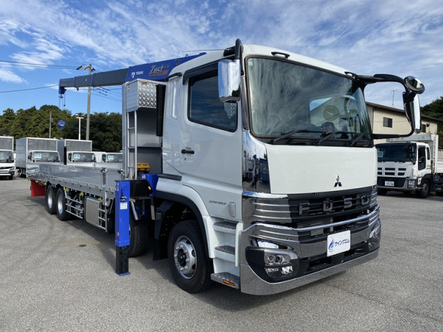 三菱ふそう ファイター 大型 平ボディ（クレーン付） 2PG-FS80VZ(98359) 2枚目