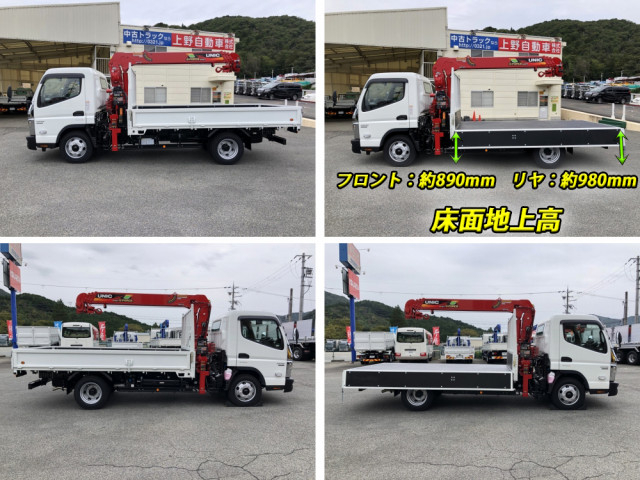 三菱ふそう キャンター 小型 平ボディ（クレーン付） 2PG-FEB90(98514) 28枚目