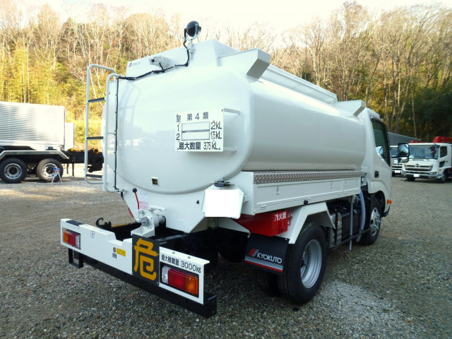 日野 デュトロ 小型 タンクローリー 2KG-XZU600E(98526) 4枚目