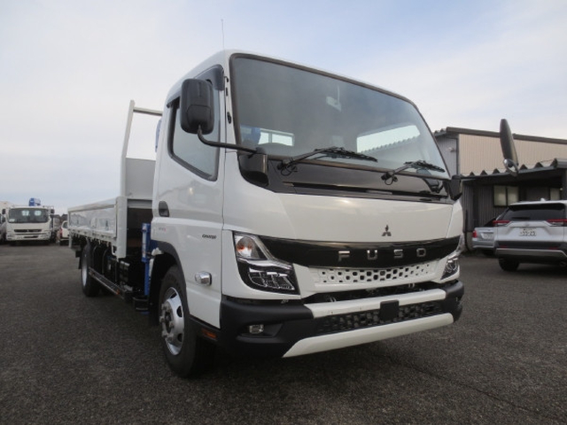 三菱ふそう キャンター 小型 平ボディ（クレーン付） 2PG-FEB80(98538) 2枚目