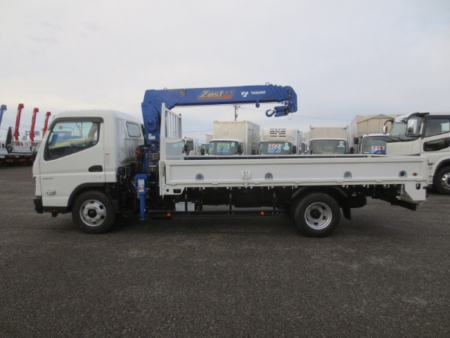三菱ふそう キャンター 小型 平ボディ（クレーン付） 2PG-FEB80(98538) 9枚目