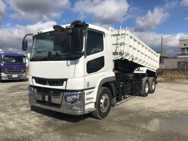 三菱ふそう スーパーグレート 大型 粉粒体運搬車 2PG-FU70GY(98565) 2枚目