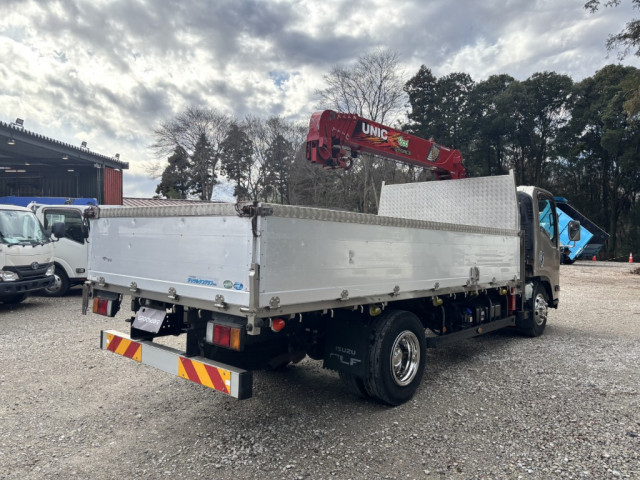 いすゞ エルフ 小型 平ボディ（クレーン付） 2RG-NPR88YN(98576) 3枚目