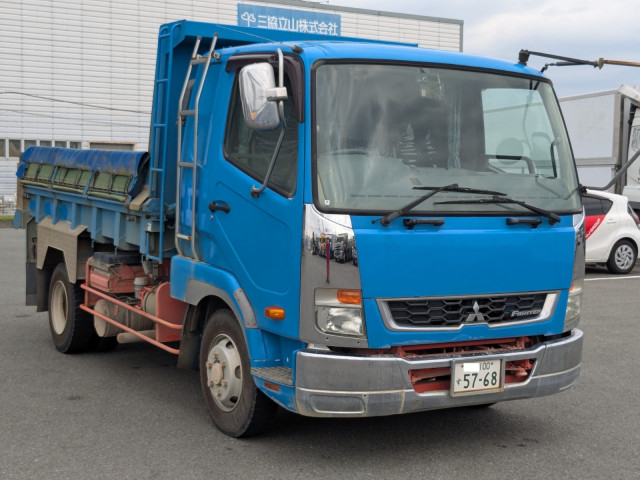 三菱ふそう ファイター 中型 土砂ダンプ TKG-FK61F(98590) 3枚目