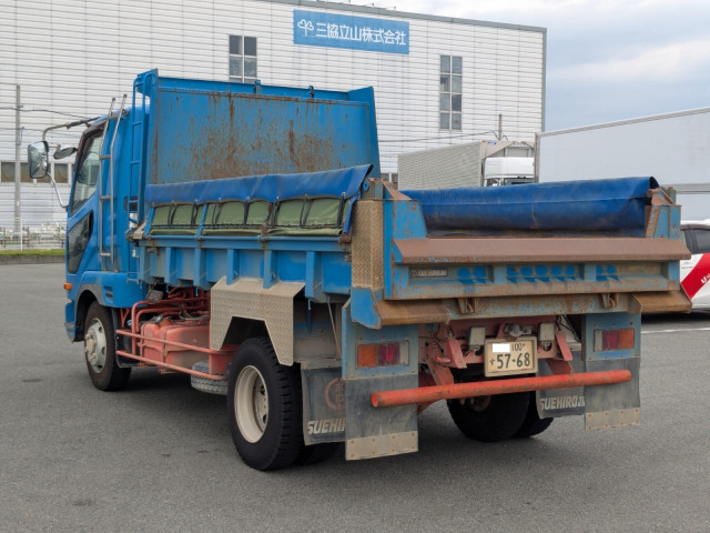 三菱ふそう ファイター 中型 土砂ダンプ TKG-FK61F(98590) 4枚目