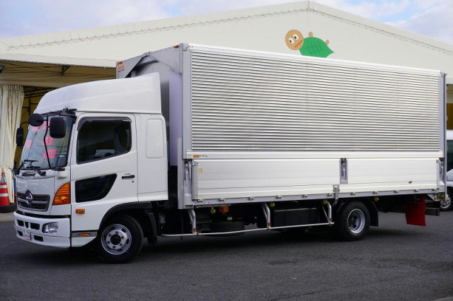 日野 レンジャー 中型 ウィング TKG-FD7JLAG(98594) 1枚目