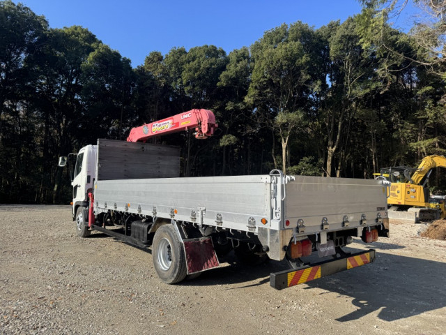 日野 レンジャー 中型 平ボディ（クレーン付） TKG-FC9JKAP(98597) 4枚目