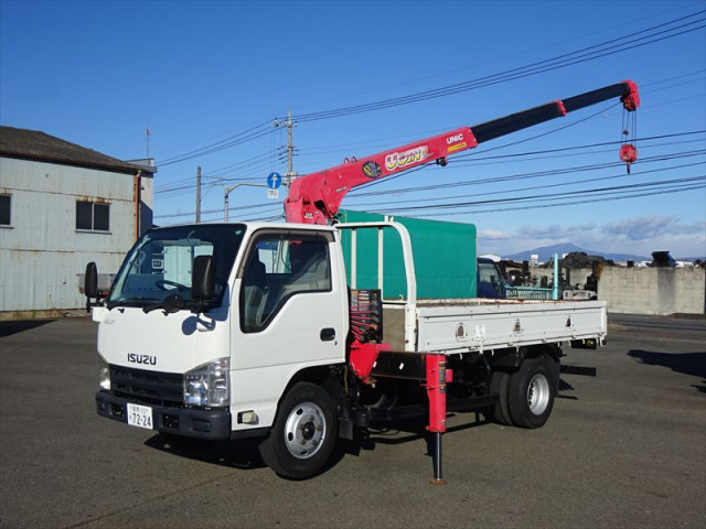 Isuzu elf Small Crane equipped trucks TKG-NKR85AR(98622) 1枚目