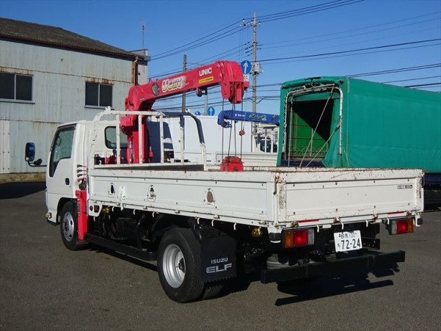 Isuzu elf Small Crane equipped trucks TKG-NKR85AR(98622) 4枚目