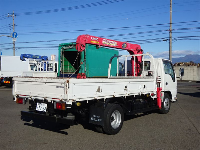 Isuzu elf Small Crane equipped trucks TKG-NKR85AR(98622) 5枚目