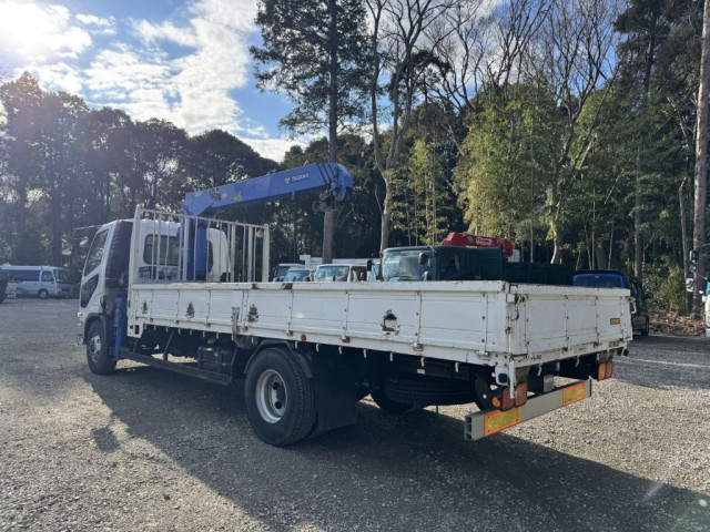 三菱ふそう ファイター 中型 平ボディ（クレーン付） PDG-FK71R(98625) 4枚目