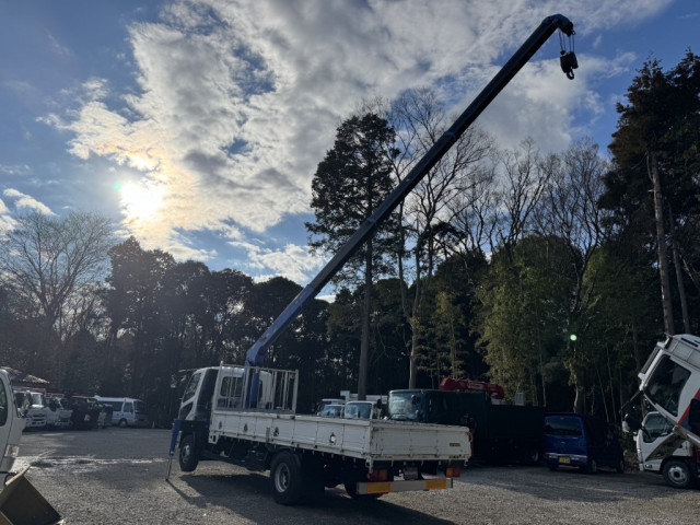 三菱ふそう ファイター 中型 平ボディ（クレーン付） PDG-FK71R(98625) 15枚目