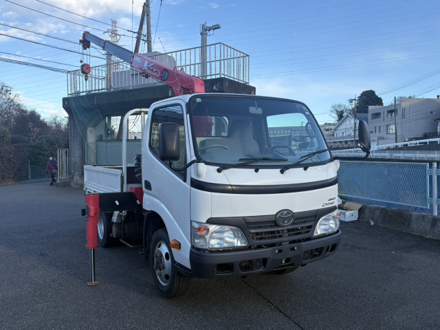 トヨタ ダイナ 小型 平ボディ（クレーン付） BDG-XZU368(98630) 2枚目