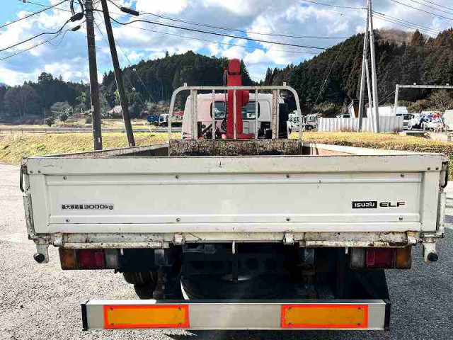 いすゞ エルフ 小型 平ボディ（クレーン付） PA-NPR81R(98638) 4枚目