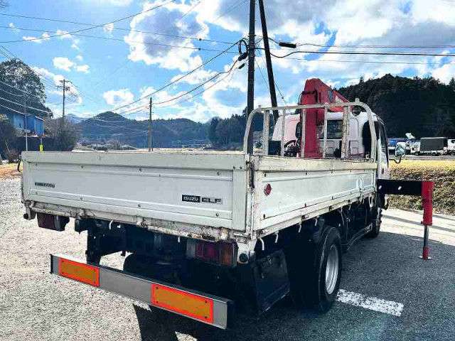 いすゞ エルフ 小型 平ボディ（クレーン付） PA-NPR81R(98638) 5枚目