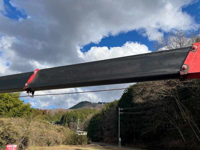 いすゞ エルフ 小型 平ボディ（クレーン付） PA-NPR81R(98638) 12枚目