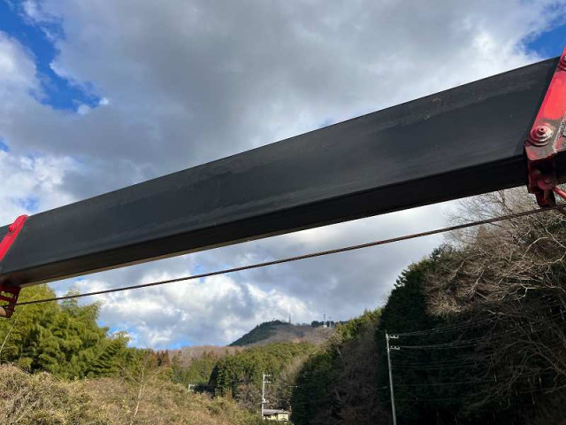 いすゞ エルフ 小型 平ボディ（クレーン付） PA-NPR81R(98638) 13枚目