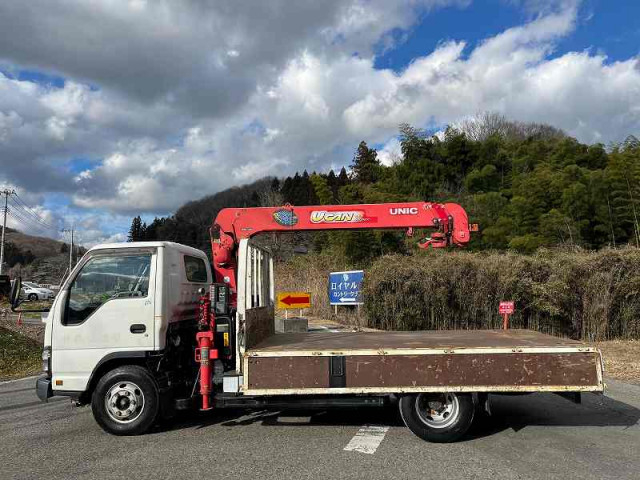 いすゞ エルフ 小型 平ボディ（クレーン付） PA-NPR81R(98638) 45枚目