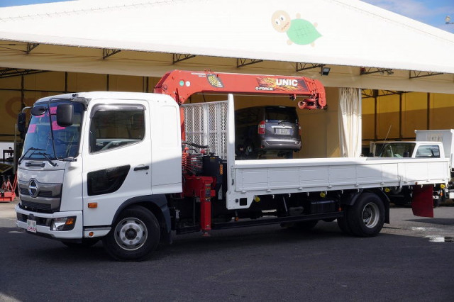 日野 レンジャー 中型 平ボディ（クレーン付） 2KG-FD2ABA(98661) 1枚目