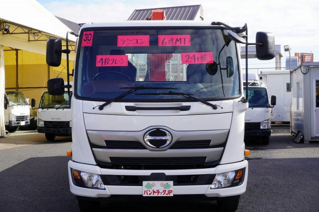 日野 レンジャー 中型 平ボディ（クレーン付） 2KG-FD2ABA(98661) 2枚目