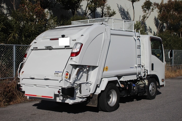 いすゞ エルフ 小型 塵芥車（プレス式） 2RG-NMR88N(98722) 3枚目