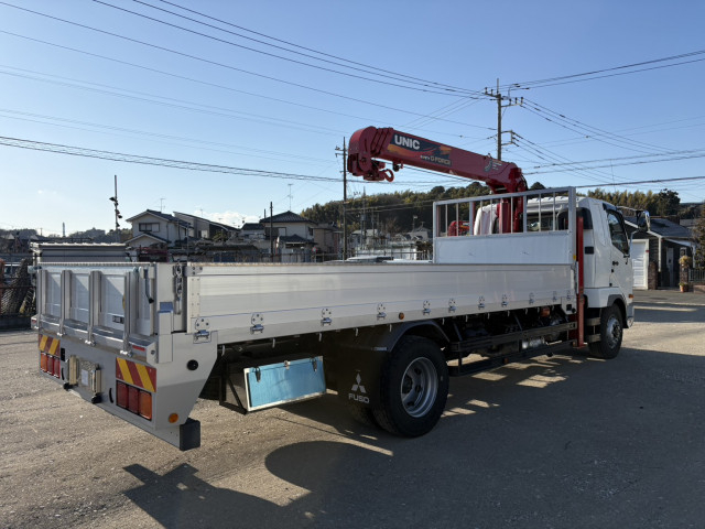 三菱ふそう ファイター 増トン 平ボディ（クレーン付） 2KG-FK62FZ(98786) 3枚目