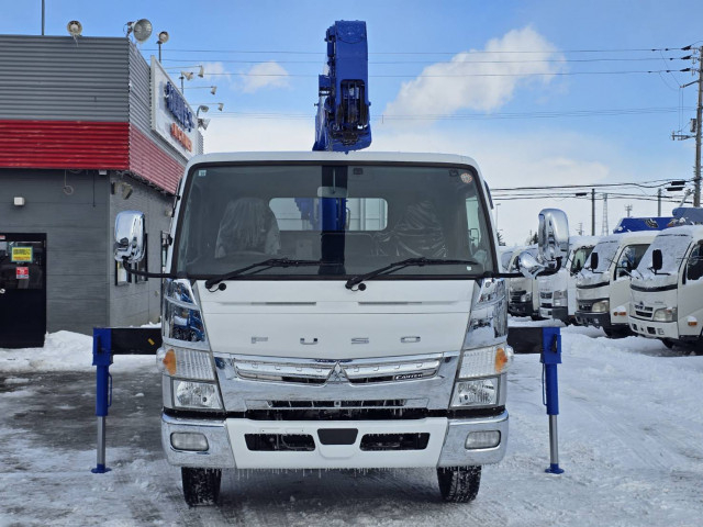 三菱ふそう キャンター 小型 平ボディ（クレーン付） 2PG-FEBS0(98835) 3枚目