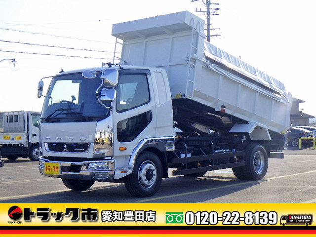 三菱ふそう ファイター 増トン 土砂ダンプ 2KG-FK62FZ(98843) 1枚目
