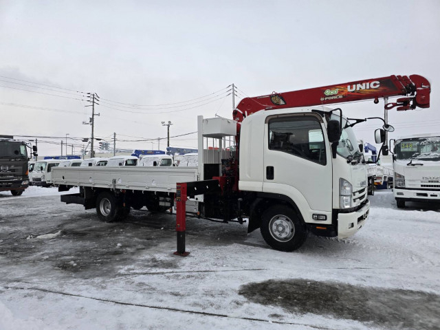 いすゞ フォワード 中型 平ボディ（クレーン付） 2RG-FRR90S2(98851) 5枚目