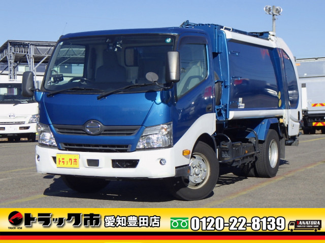 Hino dutro Small Packer compress trucks 2KG-XZU700M(98858) 1枚目