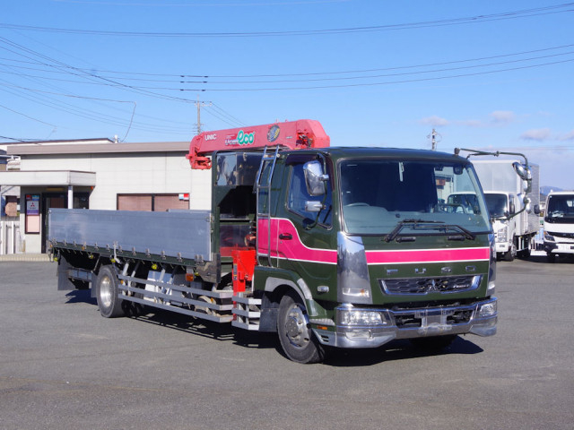 三菱ふそう ファイター 増トン 平ボディ（クレーン付） TKG-FK65FY(98874) 2枚目